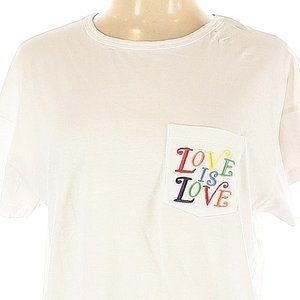 PRIDE 100% Cotton Love is Love Gay Queer Shirt FREE SHIPPING Size M